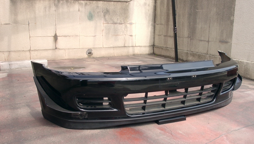 Honda civic front bumper popped out #7