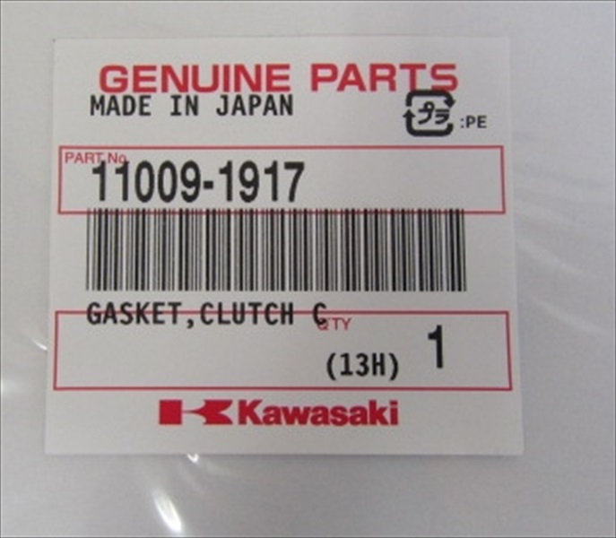 KAWASAKI ZXR400-1 ZX400H ZX400J1 CLUTCH COVER GASKET 11009-1917